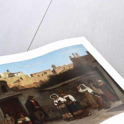 Roman Street Scene, 1872 by Charles Caryl Coleman