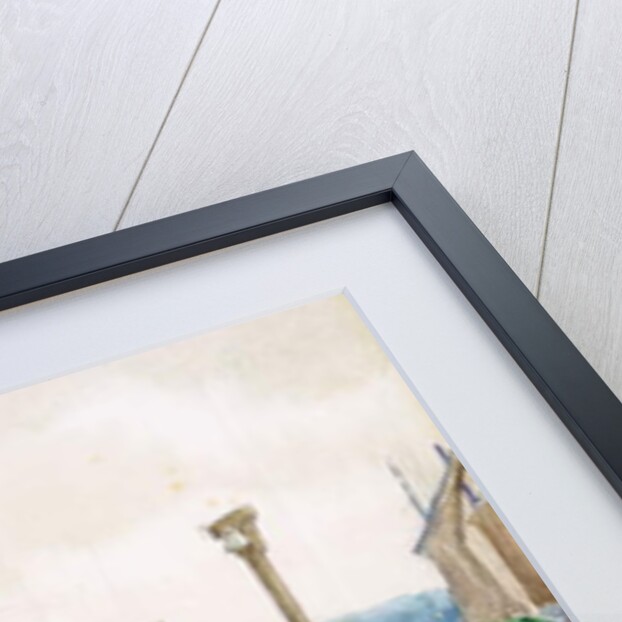 Rainy Day: The Fish Market, 1892 by Maurice Brazil Prendergast