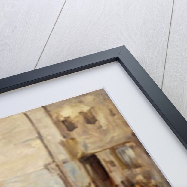 Fishing Boat in a Harbor by John Henry Twachtman