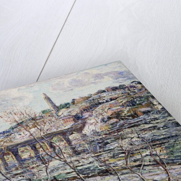 Harlem River Bridge by Ernest Lawson