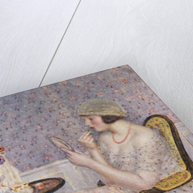 Woman at a Dressing Table, by Frederick Carl Frieseke