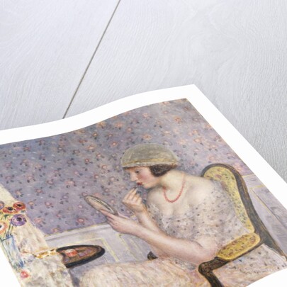 Woman at a Dressing Table, by Frederick Carl Frieseke