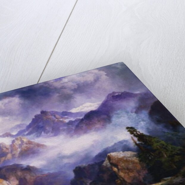 Index Peak, Yellowstone National Park, 1914 by Thomas Moran