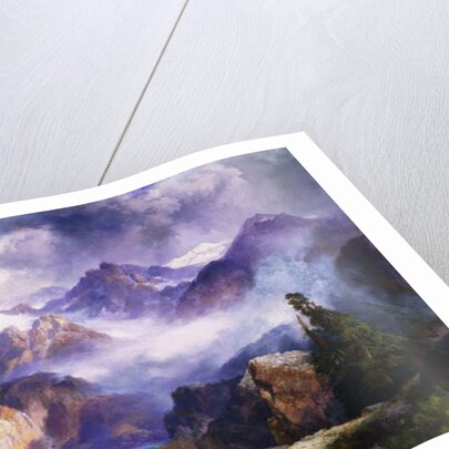 Index Peak, Yellowstone National Park, 1914 by Thomas Moran