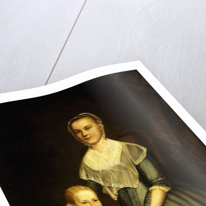 Portrait of Mrs Arbuckle and Son, by Charles Willson Peale