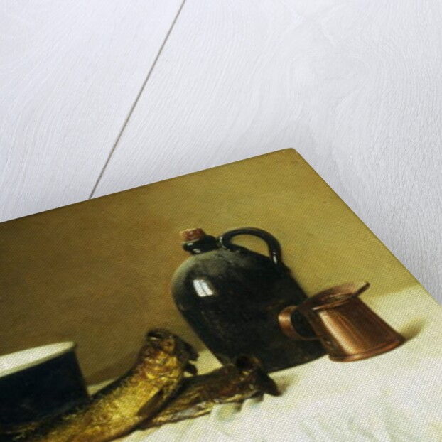 Still life with Herring, Pot, Jug and Measure, 1908 by Milne Ramsey