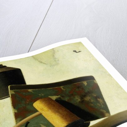 Still life with Notebook and Pipe by John Frederick Peto