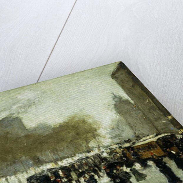 A Wintry Day in the City by School American