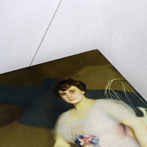 Portrait of Charlotte Parker Milne, 1916 by William McGregor Paxton