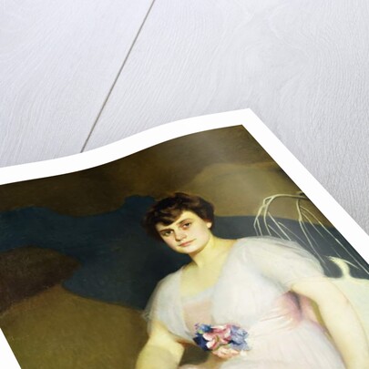 Portrait of Charlotte Parker Milne, 1916 by William McGregor Paxton