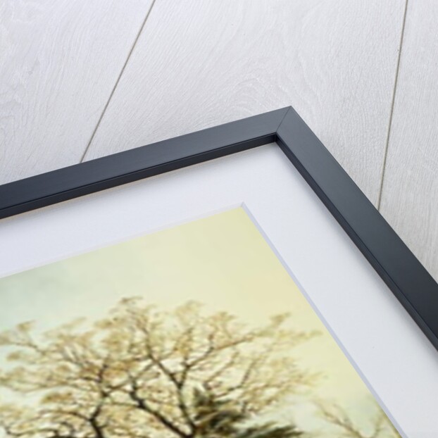 Seven Miles to Salem, 1863 by George Henry Durrie