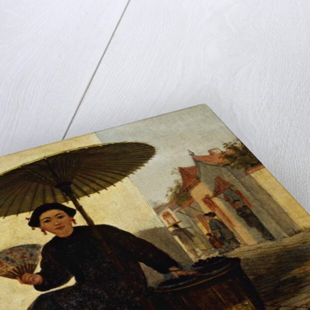 Fruit Seller, 1862 by Enoch Wood Perry