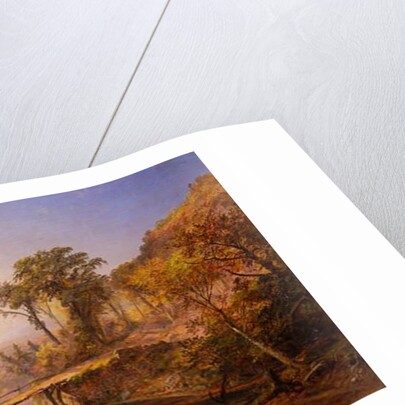 Indian Summer on the Delaware River, 1862 by Jasper Francis Cropsey