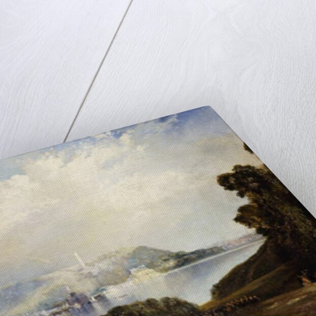 A View of Fairmont Waterworks, Philadelphia by Thomas Moran