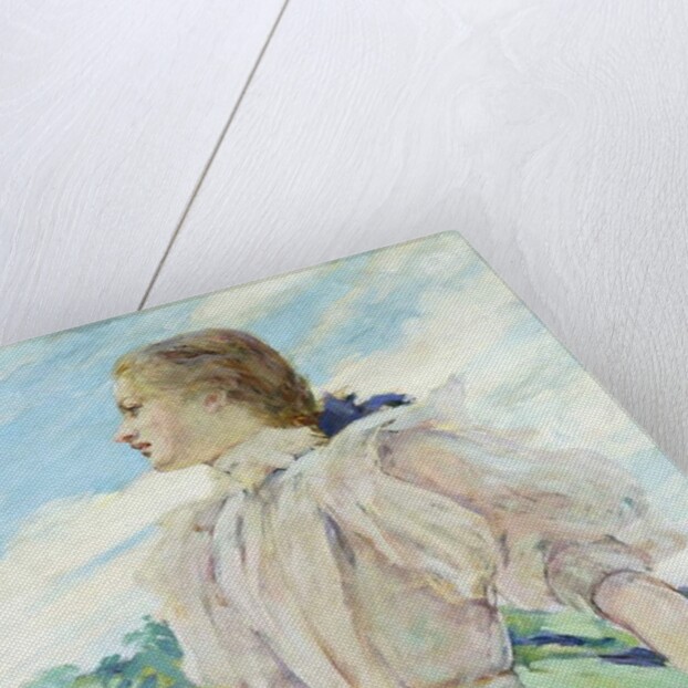 A Breezy Day, c.1898 by Robert Reid