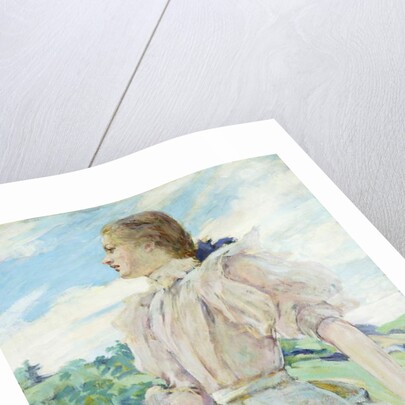 A Breezy Day, c.1898 by Robert Reid