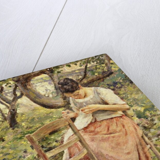 The Seamstress, c.1891 by Theodore Robinson