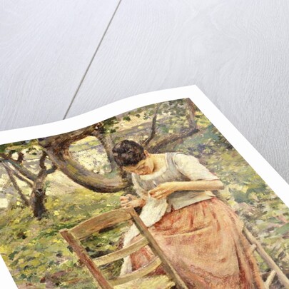 The Seamstress, c.1891 by Theodore Robinson