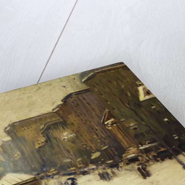 Park Street Church in Snow, 1913 by Arthur Clifton Goodwin