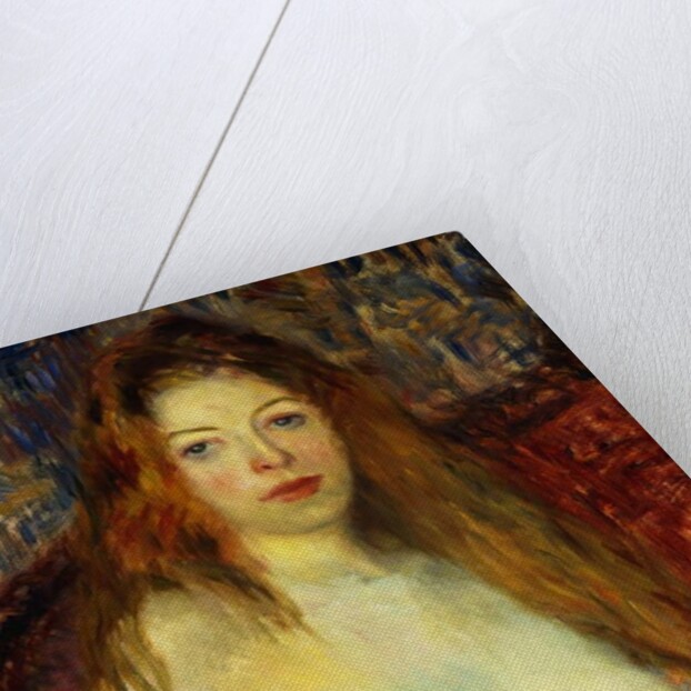 A Red-Haired Model by William James Glackens