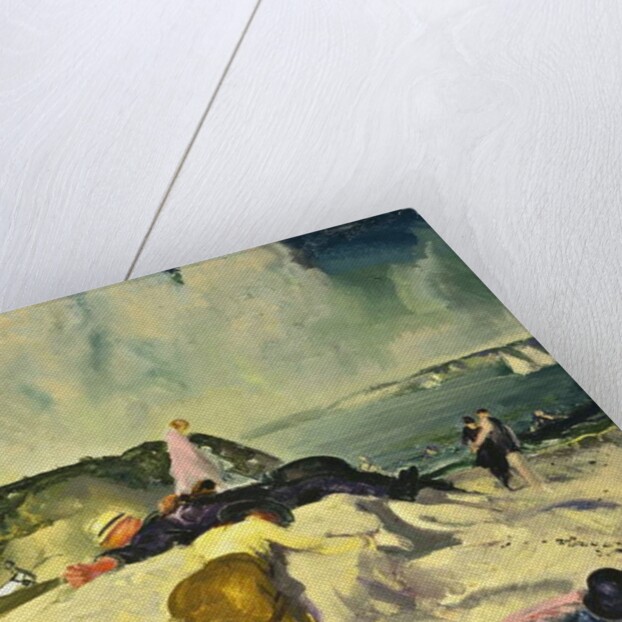 The Beach, Newport, c.1919 by George Wesley Bellows