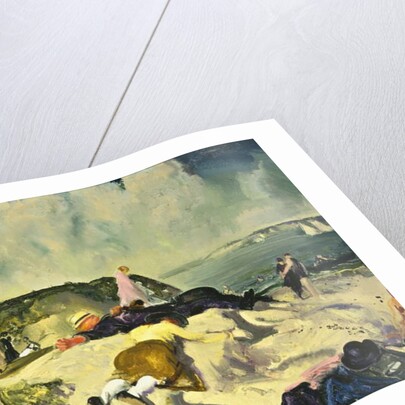 The Beach, Newport, c.1919 by George Wesley Bellows