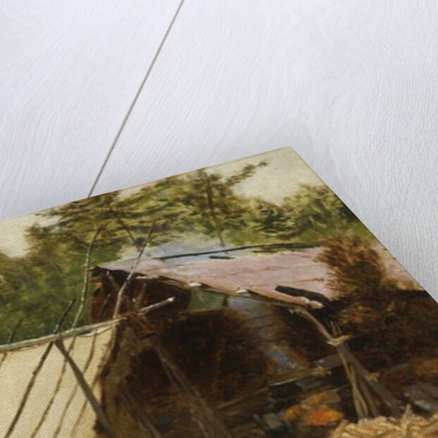 Camp in the Main Wood No, 1879 by John George Brown