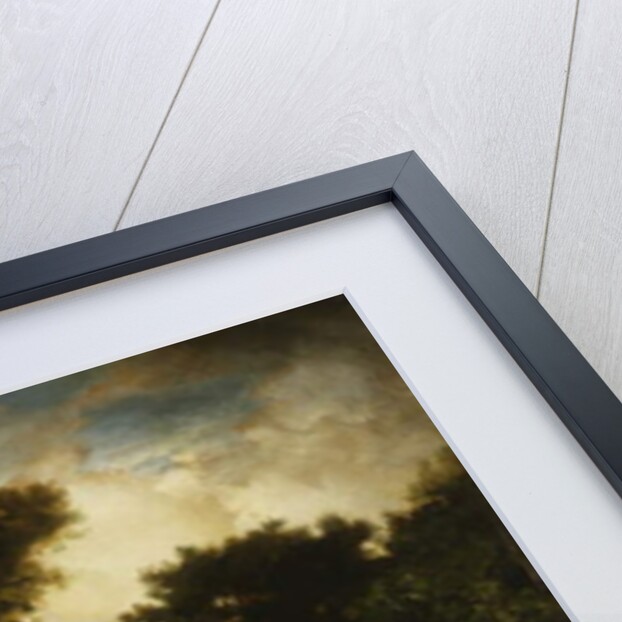 Woods by a River, 1886 by Thomas Moran