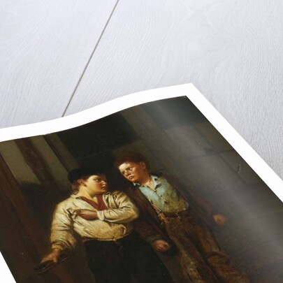 A Dispute Over Territory by John George Brown