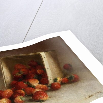 Box of Strawberries, 1897 by Joseph Decker