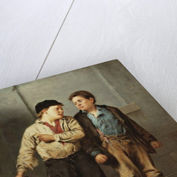 The Quarrel, 1866 by John George Brown