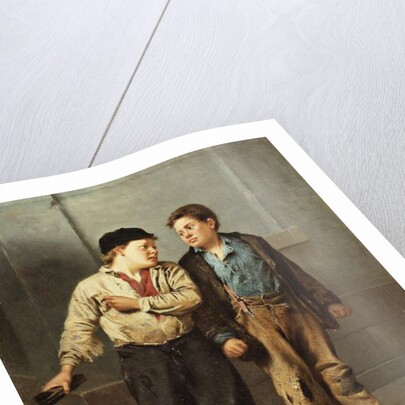 The Quarrel, 1866 by John George Brown