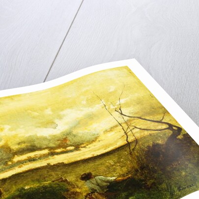 Golden Sunset by George Snr. Inness