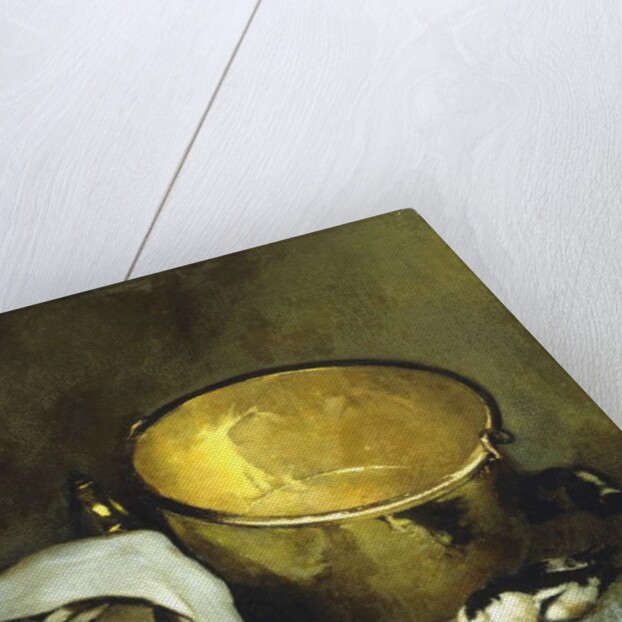 Still Life with Brass Pot by Emil Carlsen