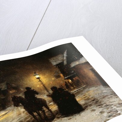 Arabian Shepherd and His Flock by Mark Fisher