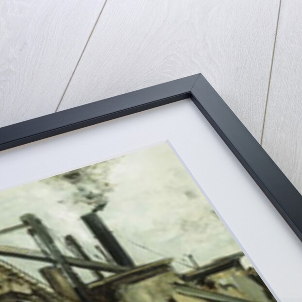 Dredging in the East River by John Henry Twachtman