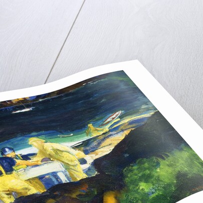 Tending the Lobster Traps, Early Morning by George Wesley Bellows