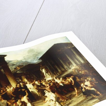 A Gathering before the Temple by Peter Frederick Rothermel