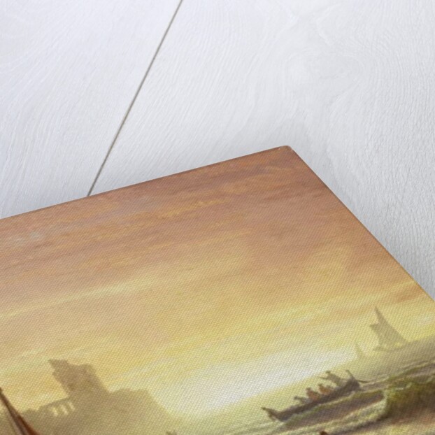 The Fishing Fleet, 1862 by Albert Bierstadt