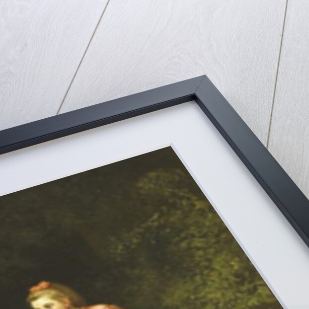 Stepping Stones over the Creek by John George Brown