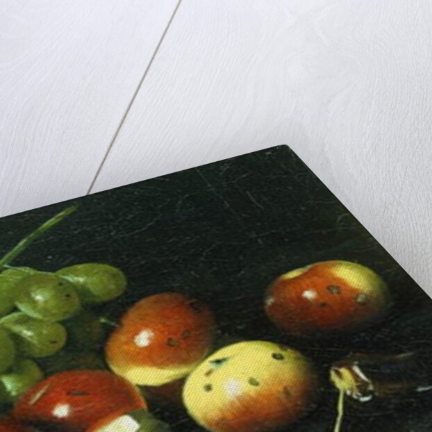 Still Life with Crabapples and Grapes by Joseph Decker