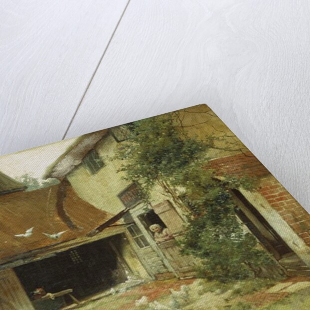 A Cottage in Brooklyn by James Wells Champney