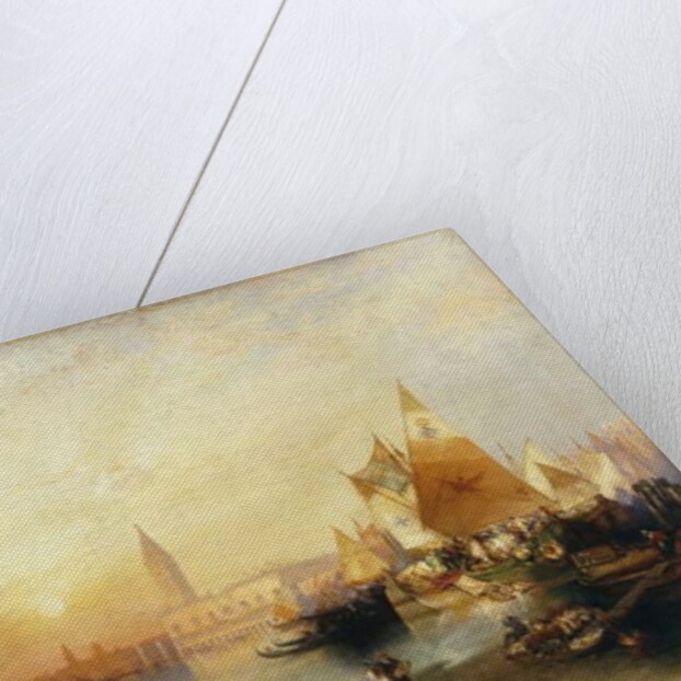 Sunset, Venice; Santa Maria and the Ducal Palace, 1902 by Thomas Moran