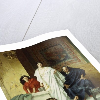 Preparing for a Sacrifice, 1877 by Edwin Howland Blashfield