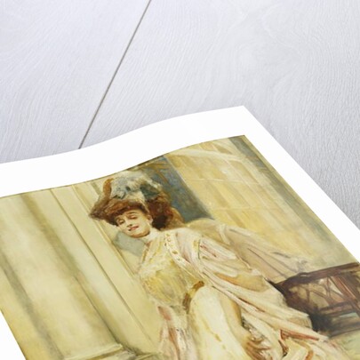 An Elegant Lady, 1905 by William Ablett