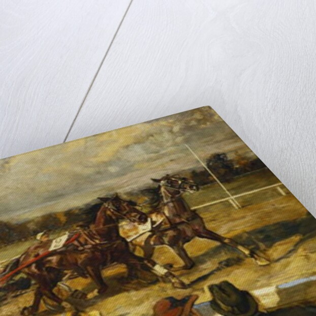 Trotting, Hoppe-Garden, Berlin, c.1900 by School German