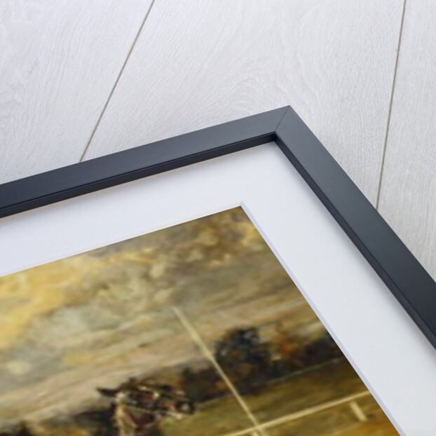 Trotting, Hoppe-Garden, Berlin, c.1900 by School German