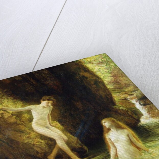 Daphnis and Chloe by Gustave Courtois