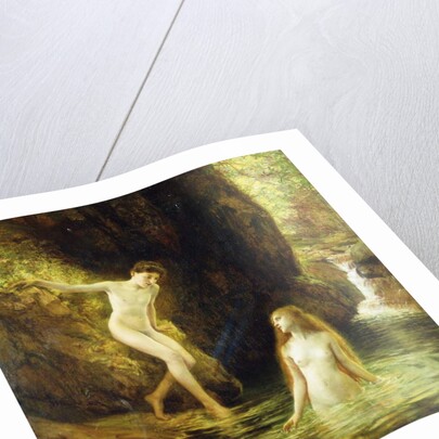 Daphnis and Chloe by Gustave Courtois