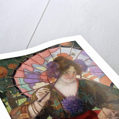 Geisha, 1900 by Sergius Hruby